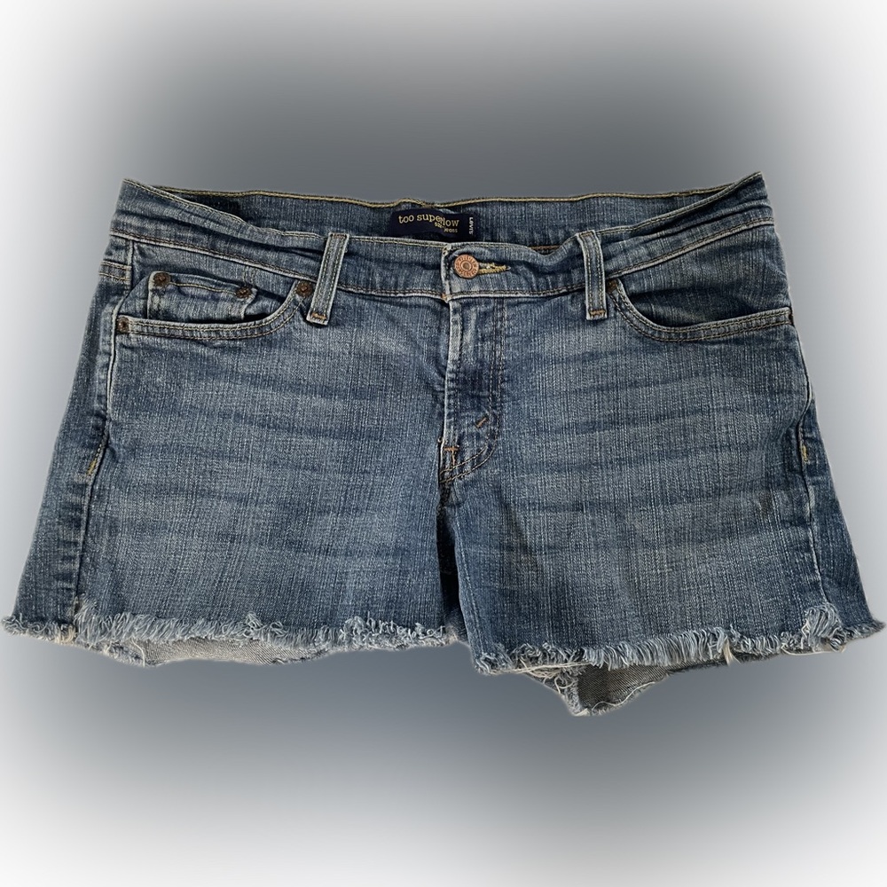 Levi's Classic Blue Cutoff Jean Shorts